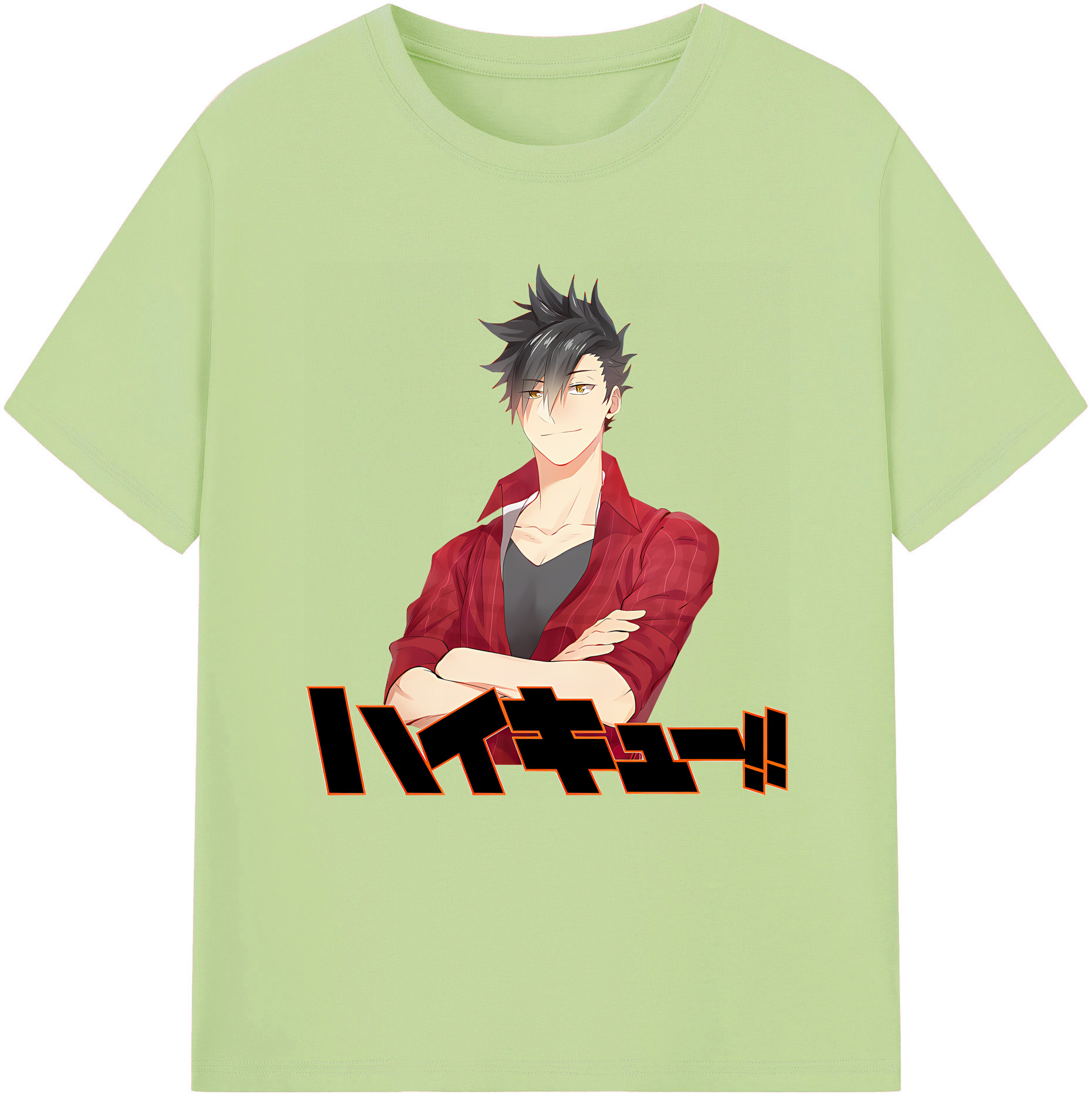 （画像用） ハイキュー!! Haikyu!! 綿100％半袖Tシャツ（フロントプリント）